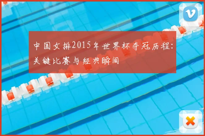 中国女排2015年世界杯夺冠历程:关键比赛与经典瞬间